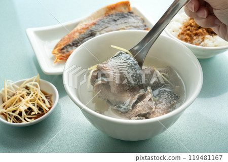 Lemon fish fish skin hot water fish hot water milk fish skin soup milkfish skin soup Lemon fish fish skin hot water fish hot water milk fish skin soup milkfish skin soup 119481167