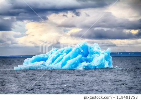 Arctic iceberg ice stock area Novaya Zemlya. Arctic iceberg ice stock area Novaya Zemlya. 119481758