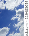 Beautiful photo of blue sky and clouds 119483056
