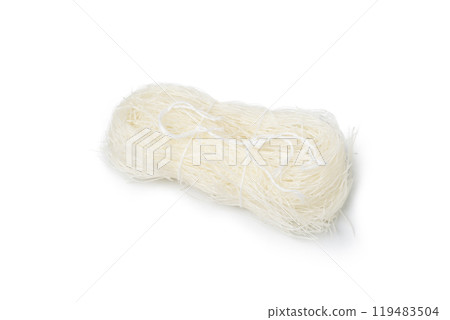 The rise noodles isolated on white The rise noodles isolated on white 119483504