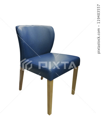 Modern leather chair isolated on white background Modern leather chair isolated on white background 119483557