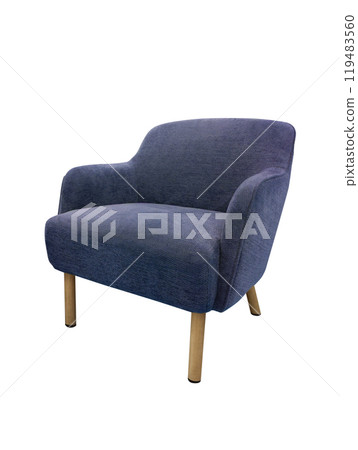 Modern chair isolated on a transparent background Modern chair isolated on a transparent background 119483560