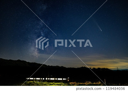 阿特拉斯彗星和銀河系 阿特拉斯彗星和銀河系 119484036