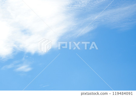 Autumn sky and clouds 119484091