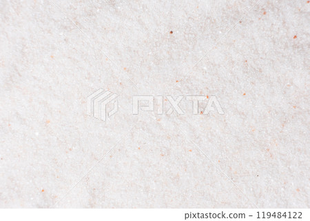 Natural Himalayan Pink Salt Fine Ground Top View Abstract Texture Background Natural Himalayan Pink Salt Fine Ground Top View Abstract Texture Background 119484122