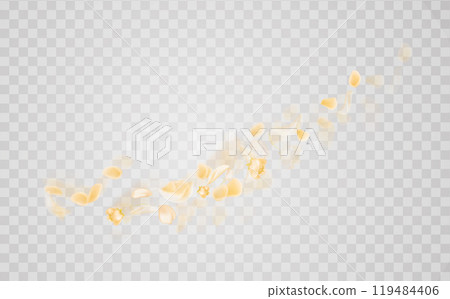 Transparent panoramic horizontal background.Amber flower spring template. Transparent panoramic horizontal background.Amber flower spring template. 119484406