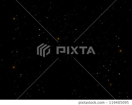 Vector gold glitter particles background for luxury greeting card. Star dust Vector gold glitter particles background for luxury greeting card. Star dust 119485095