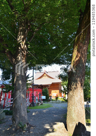 Okiku Inari Shrine, a power spot in Shinmachi, Takasaki City, Gunma Prefecture Okiku Inari Shrine, a power spot in Shinmachi, Takasaki City, Gunma Prefecture 119485368