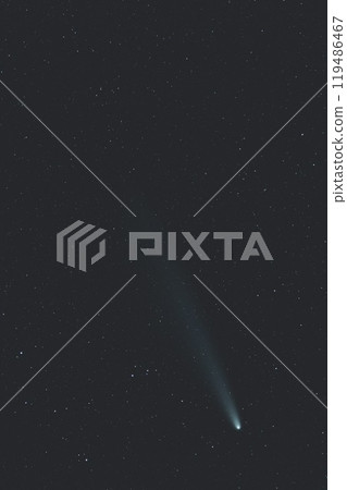 美麗的星空和彗星 美麗的星空和彗星 119486467