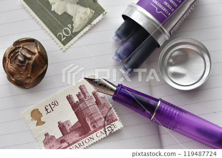 Stylish fountain pen 119487724