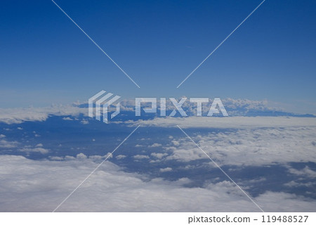 Landscape seen from an airplane Landscape seen from an airplane 119488527