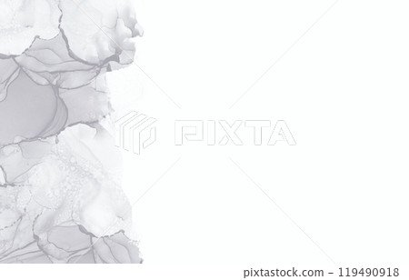 Feminine marble gray background for cosmetics and fashion Abstract alcohol ink art 119490918