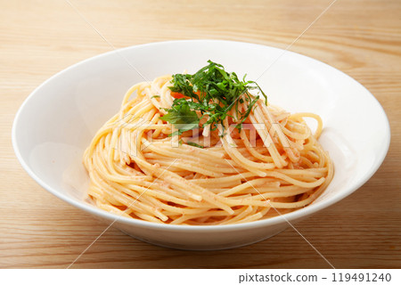 鱈魚子奶油義大利麵 119491240