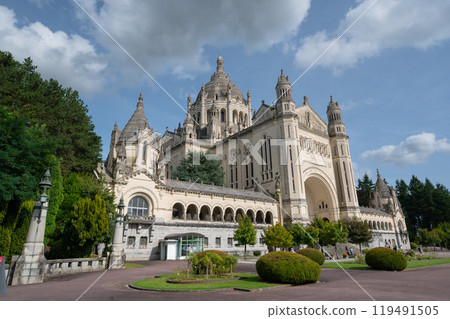The Basilica Sainte Therese of Lisieux, Calvados department, France The Basilica Sainte Therese of Lisieux, Calvados department, France 119491505