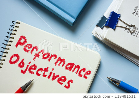 Notes on performance objectives. Goal setting and achievement. 119491531
