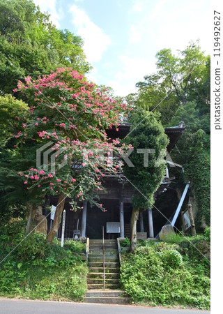 埼玉縣岩室觀音堂天氣晴朗 埼玉縣岩室觀音堂天氣晴朗 119492627