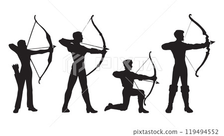 Archer. Vector drawing Archer. Vector drawing 119494552