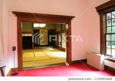 舊三菱礦業宿舍接待室（正面）表佐敷（背面）札幌市 119495666