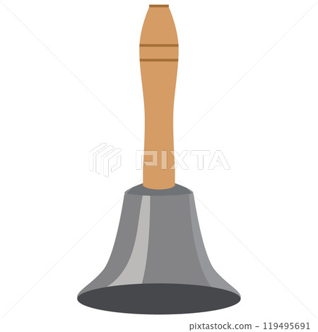 可用於彩券機向量的銀鈴插畫素材 119495691