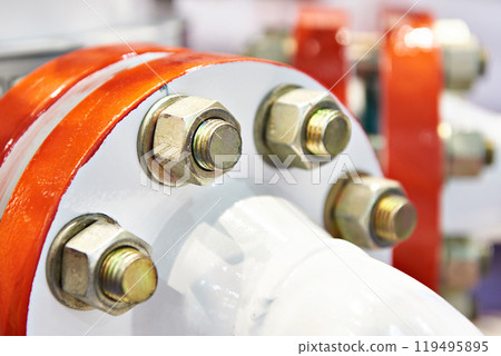 Bolts and nuts of pipeline for oil and gas Bolts and nuts of pipeline for oil and gas 119495895