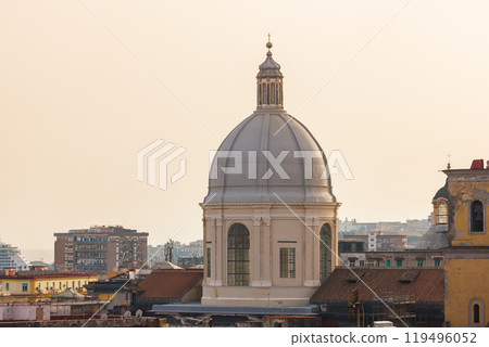Santa Maria della Pace, areal view, Naples 119496052