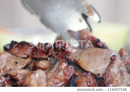 Hormone Yakiniku Restaurant Charcoal Grilled BBQ Hormone Yakiniku Restaurant Charcoal Grilled BBQ 119497586