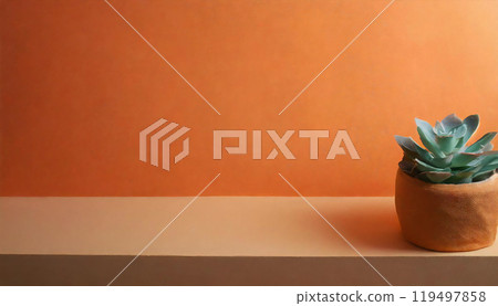 Pale orange pastel orange background plain material layout Pale orange pastel orange background plain material layout 119497858