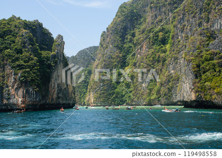 Island from Thale Waek, Koh Phi Phi Islands. 119498558