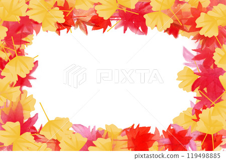 Autumn leaves card 27 119498885