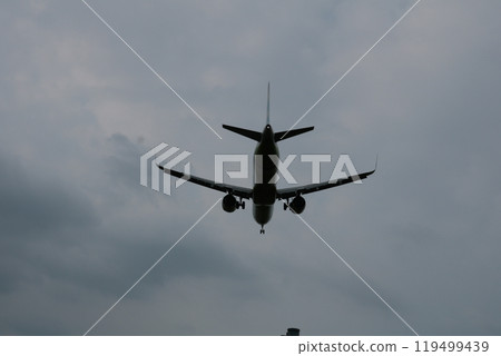 Landing plane Landing plane 119499439