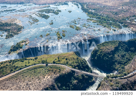 Aerial View of Victoria Falls Aerial View of Victoria Falls 119499920