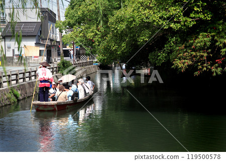 Suigou Yanagawa: Scenery from a walking course around the moat 119500578