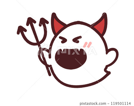 Halloween ghost illustration material Halloween ghost illustration material 119501114