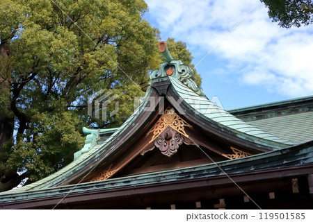 神社屋頂（葛飾區熊野神社） 119501585