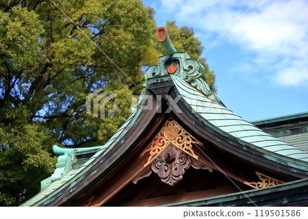 神社屋頂（葛飾區熊野神社） 119501586