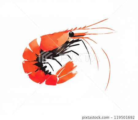 蝦的例證 蝦的例證 119501692