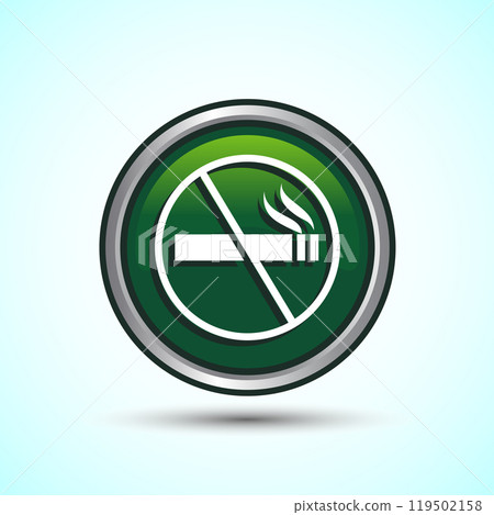 No Smoking Sign Icon Design Illustration, Icon For Apps and Websites No Smoking Sign Icon Design Illustration, Icon For Apps and Websites 119502158