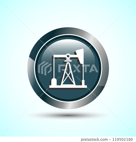 Oil Pump Icon Design Illustration, Industrial Icon For Apps and Websites Oil Pump Icon Design Illustration, Industrial Icon For Apps and Websites 119502180