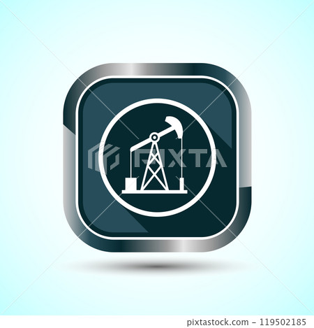 Oil Pump Icon Design Illustration, Industrial Icon For Apps and Websites Oil Pump Icon Design Illustration, Industrial Icon For Apps and Websites 119502185