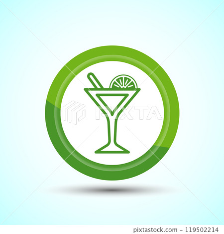 Tropical Drink Icon Design Illustration, Icon For Apps and Websites Tropical Drink Icon Design Illustration, Icon For Apps and Websites 119502214