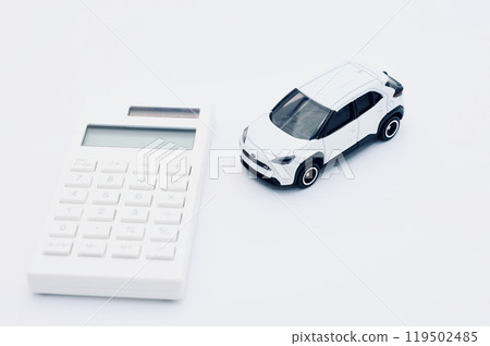 汽車玩具和計算器 汽車玩具和計算器 119502485
