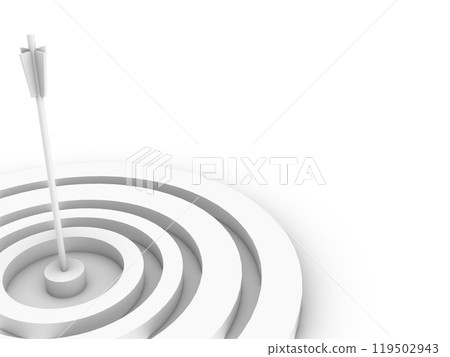 Bow and Arrow - Arrow hits the target 03 Bow and Arrow - Arrow hits the target 03 119502943