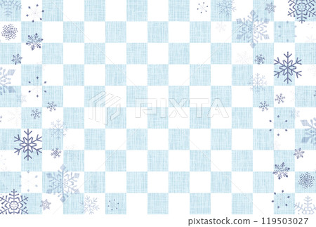 Snow Christmas winter light background 119503027