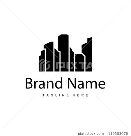 Modern City Building Logo Design, Luxurious and Simple Urban Architecture Modern City Building Logo Design, Luxurious and Simple Urban Architecture 119503076
