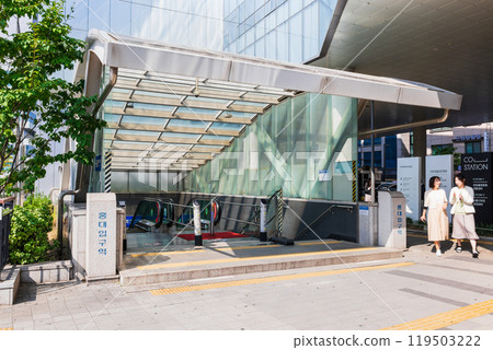 首爾地鐵 弘大入口站 首爾地鐵 弘大入口站 119503222