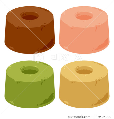 Various chiffon cake set 1 Various chiffon cake set 1 119503900