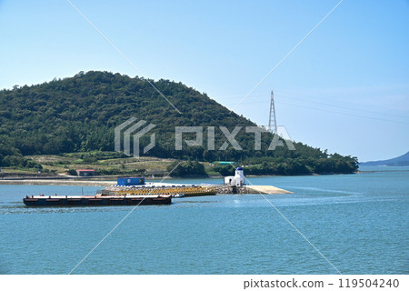 [Korea/Jeollanam-do] 1004 Islands in Shinan County, Daejijeon Island and Pier 119504240