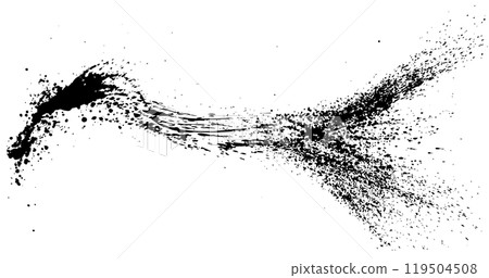 納米飛濺手寫筆刷圖 119504508