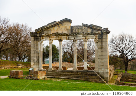 Bouleuterion (Monument of the Agonothets) in Museum of Apollonia, Albania 119504903