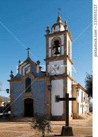 Bell tower and main building of Igreja do Calvario, Vila Real Bell tower and main building of Igreja do Calvario, Vila Real 119505117